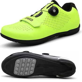 公路车锁鞋山地有锁自行车碳素硬底透气男女款单车无锁骑行鞋无锁889