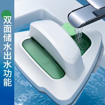 依来洁擦玻璃神器15-37mm家用双面高层窗外家政专用高楼刮擦一体擦窗器