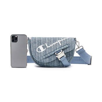 Champion冠军单肩包24新款美式复古马鞍包斜挎包胸包男女