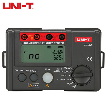 优利德（UNI-T）UT502A 高压绝缘电阻测试仪数字兆欧表电子摇表数显绝缘特性测量