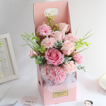 花千朵 玫瑰花束礼盒 生日表白结婚礼物伴手礼向日葵混搭花束礼盒乔迁