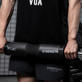 LAC护肩深蹲垫防护套杠铃运动护肩健身男性力量举女性杠铃杆套 黑色 LAC护肩深蹲垫防护套杠铃运动护肩健身男性力量举女性杠铃杆套 黑色