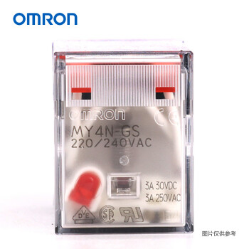 欧姆龙MY4N GS AC220 240 BY OMZ C欧姆龙OMRON继电器 MY4 5108R MY4N GS AC220 240