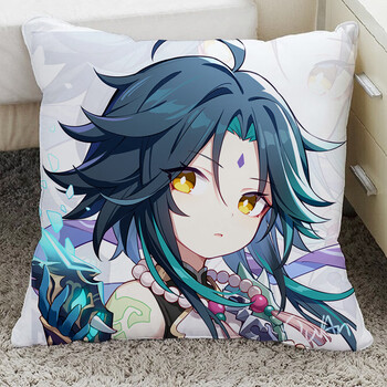 麋鹿星球原神周边抱枕成人二次元动漫甘雨胡桃雷神双面手办娃玩偶定制