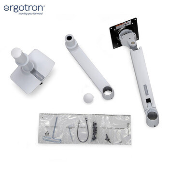 爱格升(ERGOTRON)LX显示器支架臂单臂显示屏支架桌面升降屏幕支架34英寸显示器增高架电脑桌(45-490-216)白色 爱格升(ERGOTRON)LX显示器支架臂单臂显示屏支架桌面升降屏幕支架34英寸显示器增高架电脑桌(45-490-216)白色