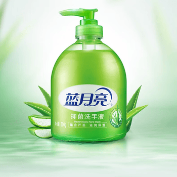 蓝月亮 芦荟洗手液 全泵头款 抑菌率99.9% 泡沫丰富 500g*4瓶