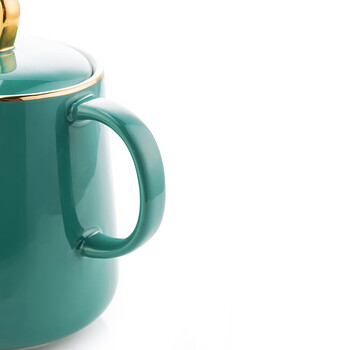 WORLD KITCHEN 康宁马克杯壶五件组绿 厚实杯底 耐温耐用 WK-MKB-5/KZ/GR