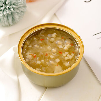 红桂花银耳马蹄爽即食糖水夏季消暑滋润碗装甜品 4碗 4碗