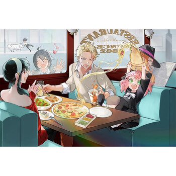 迪士尼disney间谍过家家木质拼图1000片阿尼亚大型解压玩具动漫二次元