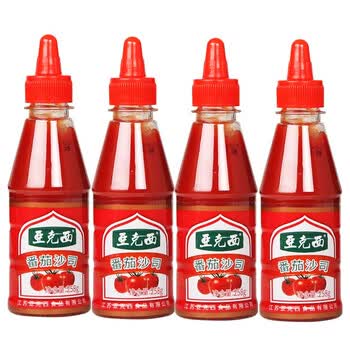 亚克西番茄沙司调味酱320克660克258克蘸食薯条土豆片番茄沙司258克4