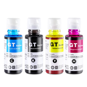 长平适用惠普 HP Ink Tank 310 311 118 318 319 series墨水彩色打印机GT51 GT52黄色填充墨水