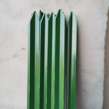 铁丝网围栏柱牛栏网立柱y型三角铁柱尖头柱加厚 1.