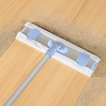 美丽雅静电除尘纸大号38*22cm*30张平板夹布洗脸巾拖把地板干巾吸尘纸