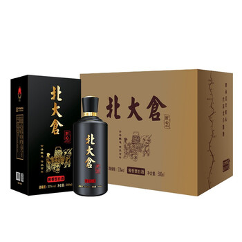 plus会员:北大仓 匠心1914 53%vol 酱香型白酒 500ml*6瓶 整箱装 *2件