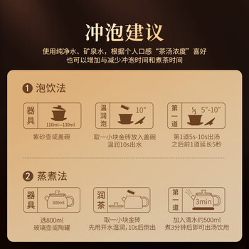 勐昌號茶叶云南勐海小金砖普洱茶熟茶36g小沱茶糯米香熟普茶砖盒装