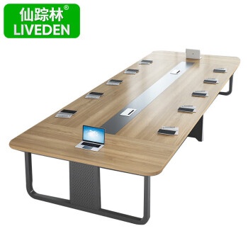 仙踪林简约现代洽谈接待办公桌椅组合长条会议桌HYZ-101-3.5单桌xxx