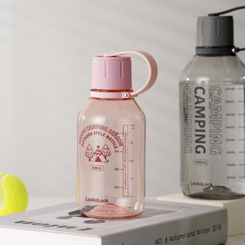 乐扣乐扣（LOCK&LOCK）户外运动水杯Tritan男女学生塑料杯子1L蓝色ABF690OBLU