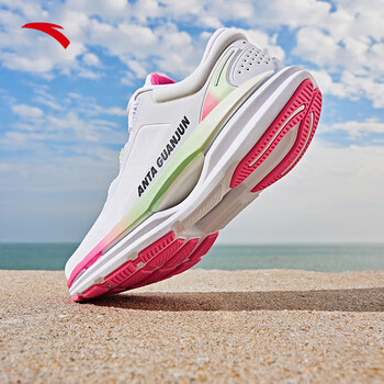 安踏雳炼丨冠军系列中长距离氮科技缓震跑步鞋女运动鞋