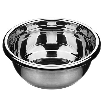 茶花茶花 不锈钢盆28cm1只洗菜盆子汤盆和面盆多用盆洗衣盆洗脸盆*