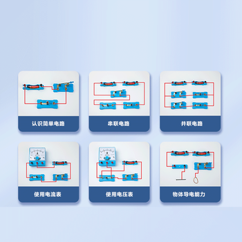 齐心（COMIX）初中物理电磁学实验箱光学力学全套实验器材 学生科学实验盒套装礼物  XSS-9