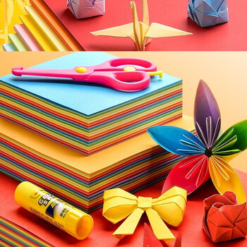 质印 正方形儿童手工折纸 小学生彩色剪纸10cm*10cm幼儿园美术彩纸 创意益智力DIY纸飞机青蛙制作 10色 质印 正方形儿童手工折纸 小学生彩色剪纸10cm*10cm幼儿园美术彩纸 创意益智力DIY纸飞机青蛙制作 10色