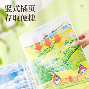 金得利A3/8K画册收纳证书奖状收集册文件夹多层插页资料册海报夹画夹美术作品集收藏夹黑色CF811 金得利A3/8K画册收纳证书奖状收集册文件夹多层插页资料册海报夹画夹美术作品集收藏夹黑色CF811