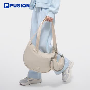 FILA FUSION斐乐潮牌情侣挎包二合一懒人包