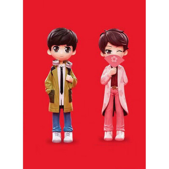 唐仁秦风刘昊然潮玩周边摆件不支持退货 【风衣秦风 野田昊】拆盒确认