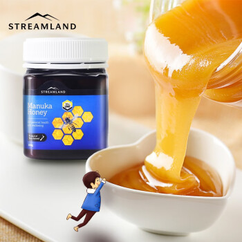 新西兰进口蜂蜜 新溪岛(Streamland) 麦卢卡蜂蜜 Manuka Honey UMF 15+ 250g