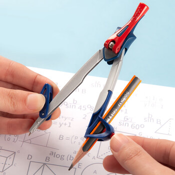 马培德(Maped)智能锁定绘图圆规 初高中考试锁距圆规 小学生制图绘图学习工具 196510CH夹笔款【8件套/盒】 马培德(Maped)智能锁定绘图圆规 初高中考试锁距圆规 小学生制图绘图学习工具 196510CH夹笔款【8件套/盒】