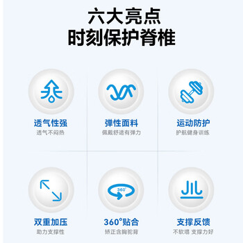 耐力克斯医用护腰带腰间盘突出腰肌劳损收腹带术后康复护腰钢板条腰托L码