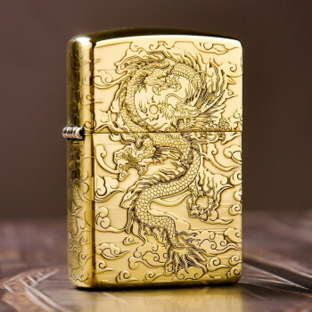 とびきりのおしゃれを Zippo 手彫り 龍 since - 小物