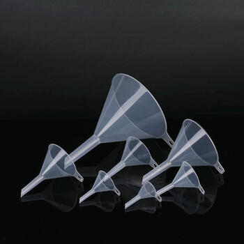 冰禹 BYA-150 PP塑料加大口径漏斗 大异形塑加粉剂漏斗粉末颗粒分装漏斗小漏斗 细口 直径100mm