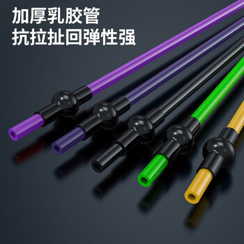 杜威克拉力器15件套150磅弹力绳健身器材家用阻力带胸肌背肌训练猛男级