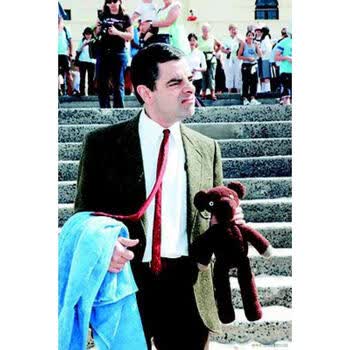 憨豆先生泰迪熊的泰迪熊t憨豆熊儿童生日礼物憨豆先生的泰迪熊35厘米 图片价格品牌报价 京东