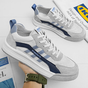 意利海春秋特大码休闲男板鞋45舒适透气加宽加大48加肥脚宽潮鞋男布鞋