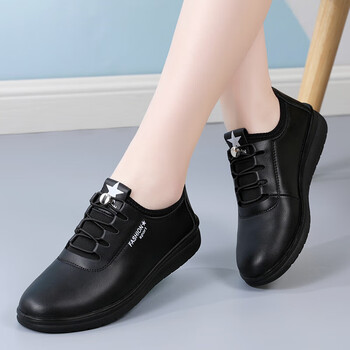 秋冬中年女士四五十岁妈妈鞋50岁中老年妇女穿的秋季单鞋舒适软底休闲