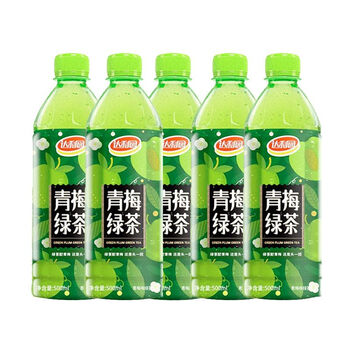 达利园青梅绿茶500ml5瓶15瓶整箱茶饮料批发囤货青梅绿茶500ml5瓶