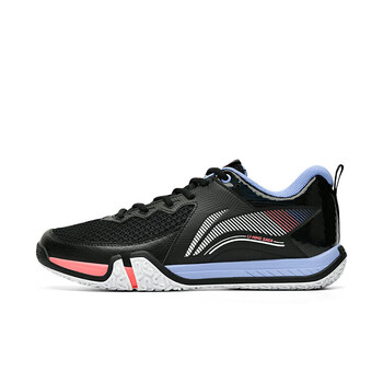 李宁（LI-NING）羽毛球鞋男女款贴地飞行LITE宽楦训练比赛羽鞋二代三代