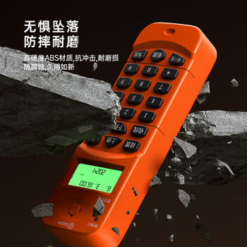 毕亚兹 查话机 电话测试单机来电显示座机查线寻线仪 工程检修鳄鱼夹RJ11水晶头测线过压保护监测器