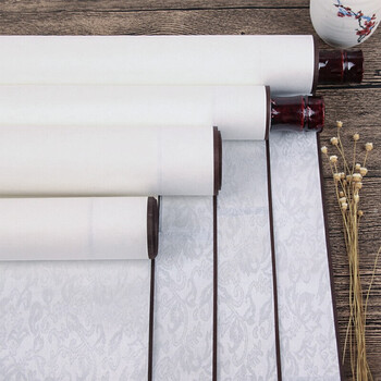 一海堂文化 宣纸卷轴挂轴 文房四宝 高温全绫精装裱宣纸书法作品纸空白纸国画宣纸仿古 四尺对开横轴 一海堂文化 宣纸卷轴挂轴 文房四宝 高温全绫精装裱宣纸书法作品纸空白纸国画宣纸仿古 四尺对开横轴