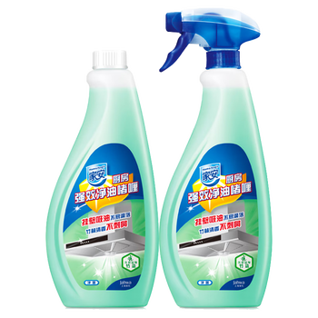 家安（HomeAegis） 厨房强力净油泡去油污重油污净快速溶油深层清洁500g*2瓶装