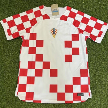 茶年chanian克罗地亚球衣2223国家队主场训练服10号莫德里奇短袖足球