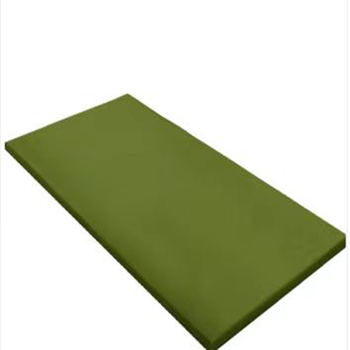 爱雨单人床垫军绿色