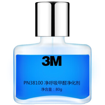 3M 空气净化剂 净呼吸 甲醛净化剂 除异味 甲醛净化剂38100 80g 1瓶