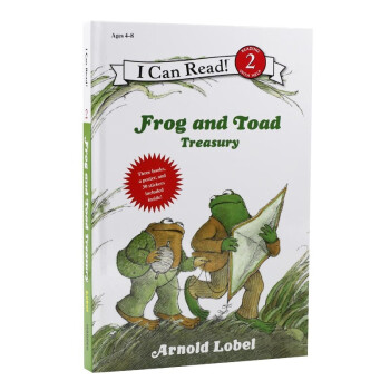青蛙与蟾蜍分级阅读合集英文原版 I Can Read: Frog and Toad Treasury