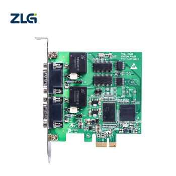 ZLG致远电子 工业级高性能PCIe接口CAN卡 智能CAN通讯卡 PCIe-9120I（绿色）