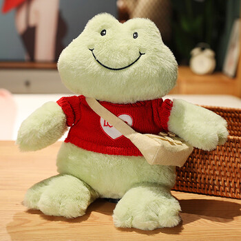帝蓝尼青蛙玩偶 长手长腿要开心蛙微笑可爱毛绒玩具公仔娃娃女生睡觉