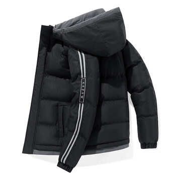 以纯(yishion)棉服男大码潮流2023新款冬季男装外套加厚保暖棉衣男