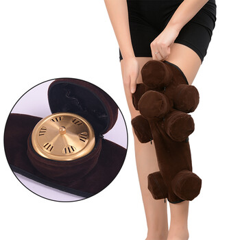 艾灸盒随身灸艾灸仪器家庭式艾炙盒艾熏盒膝关节纯铜腿部膝盖艾灸盒